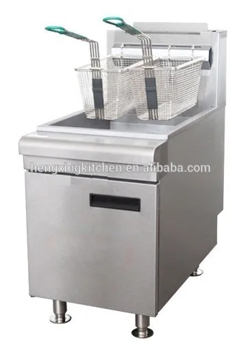 
desktop single tank gas fryer/groundnut/hamburger/peanut/french fries/churro/potato chips gas continuous frying machine 
