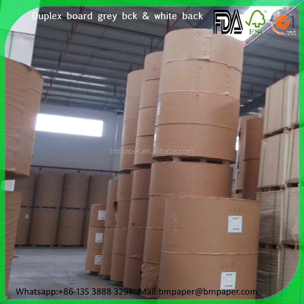 
250g / 300g / 350g / 400g / 450g coated paper / double sided gift wrapping paper rolls / duplex paper board(white back) 