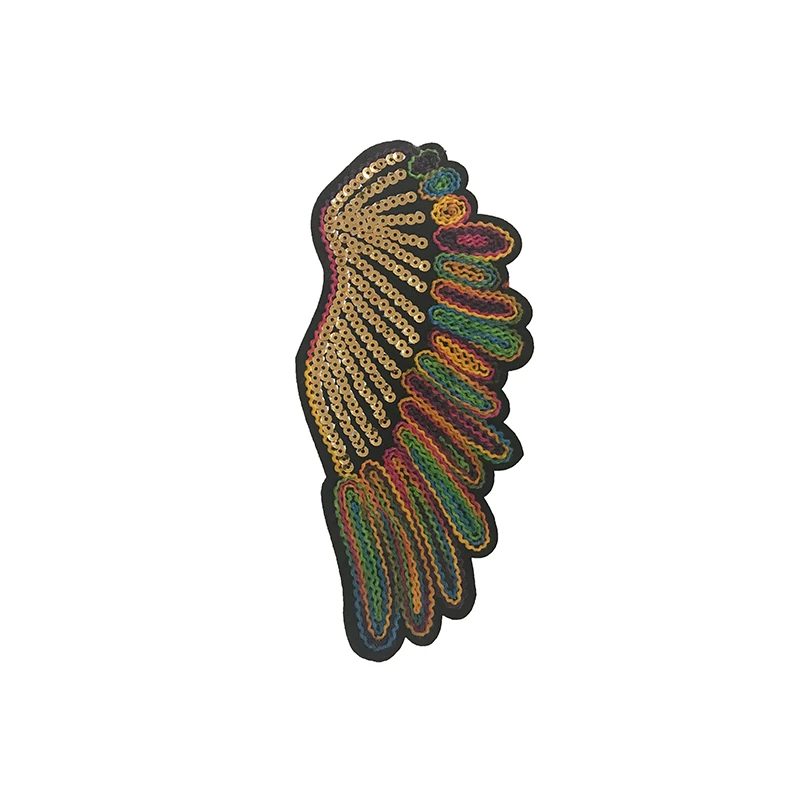 
shiny embroidery shape sequin crystal rhinestone beaded bow tie patches iron sew on sequin patch for clothing beading applique 