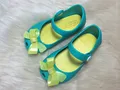 Melissa shoes kids 2016 Summer kids jelly shoes open toe bow female plastic soft outsole children