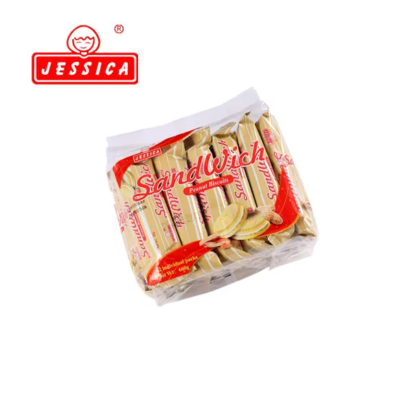 660g Peanut Sandwich Biscuits China Time-honored Brand Crispy Tasty Sweet
