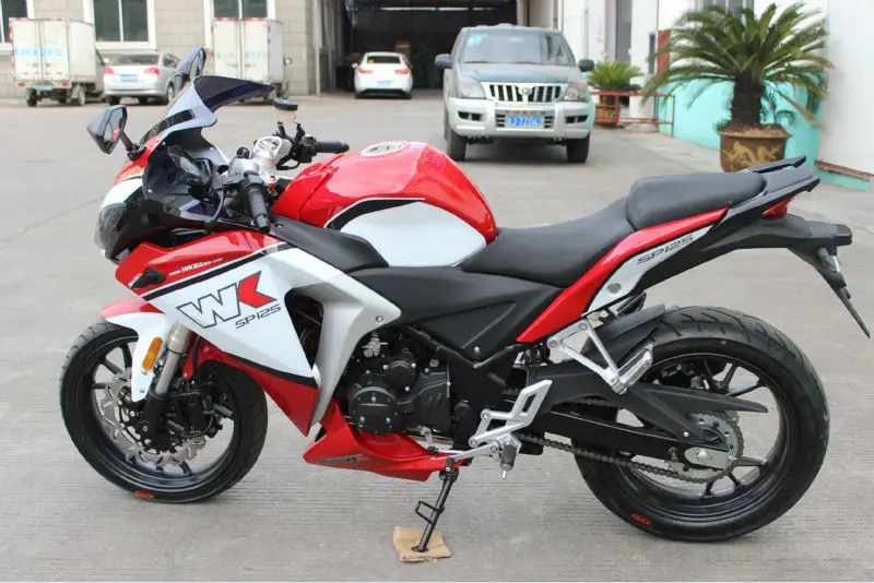 
streamline design R15 water cooled 4 stroke racing motorcycle 125 cc 