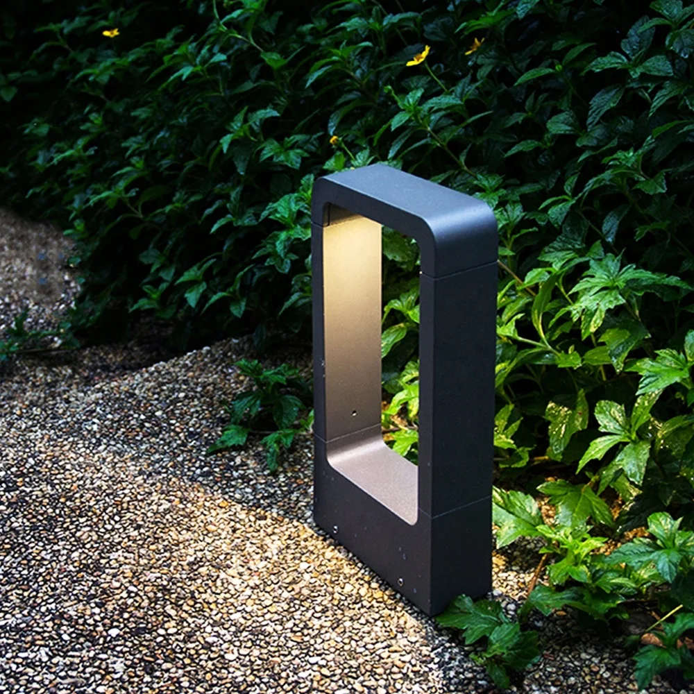 Top Quality 85-265V AC 7W COB Aluminium Led Flood Lawn Light For Patio Outdoor Walkway Lawn Lamp Bollard Lighting