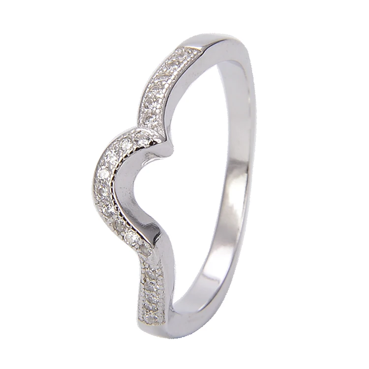 ZHILIAN Male And Female Pairs Of Rings 925 Sterling Silver Ring CZ Engagement Bridal Wedding Couple Ring Set