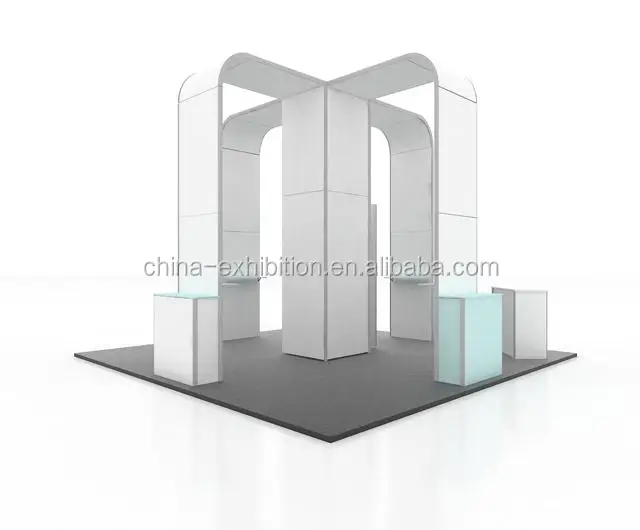 20x20ft Reusable Portable Modular Aluminum Trade Show Booth for Exhibition Stand fair  Display