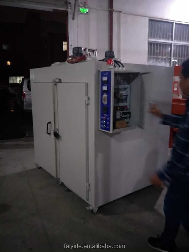 Heat Treating Oven Electroplating Industrial Oven customize 200 Degree Trays  for hardware electronic drying