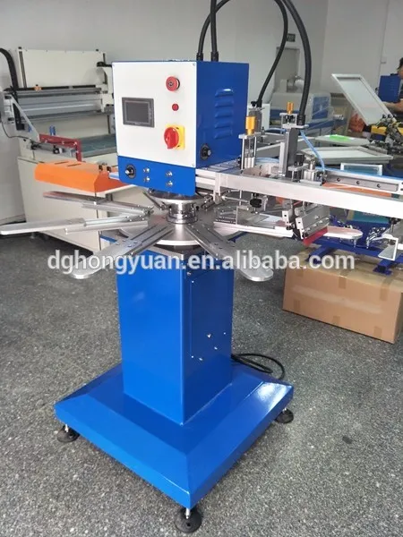 Semi Auto Silk Screen Printing Machine For Socks And Gloves(GW-100TRS-F8)