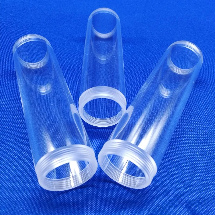 Direct manufactory Cast Flexible Threaded Acrylic Tube with High Quality