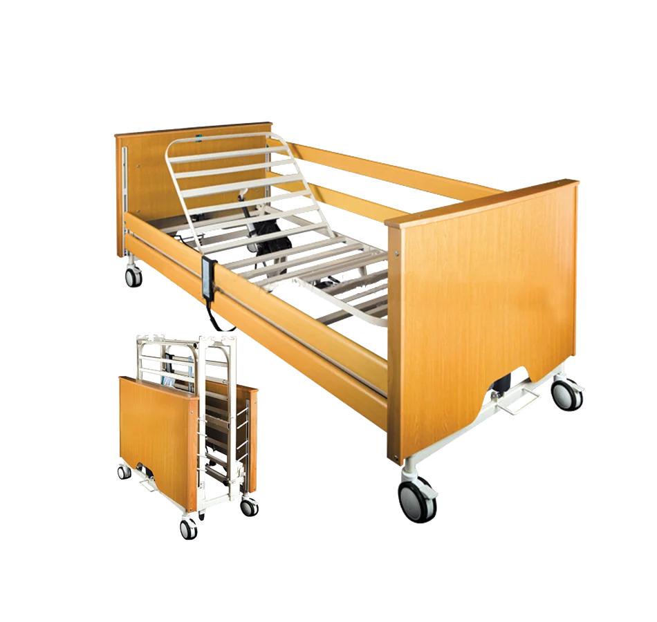 Высококачественная Больничная мебель кровать складная медицинская деревянная