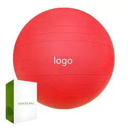Экологичный швейцарский мяч, мяч для упражнений в тренажерном зале из ПВХ, мяч для фитнеса и йоги