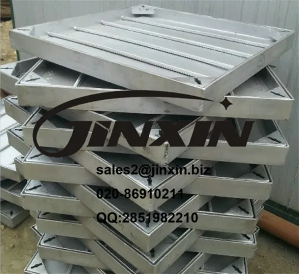 
JINXIN Custom 304 316 Stainless Steel Square Sewer Manhole Cover 