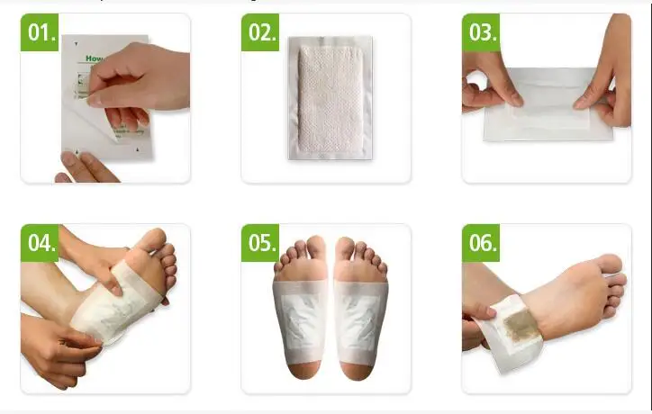 
Wholesale OEM/ODM natural organic Chinese medicine detox foot pads 100 