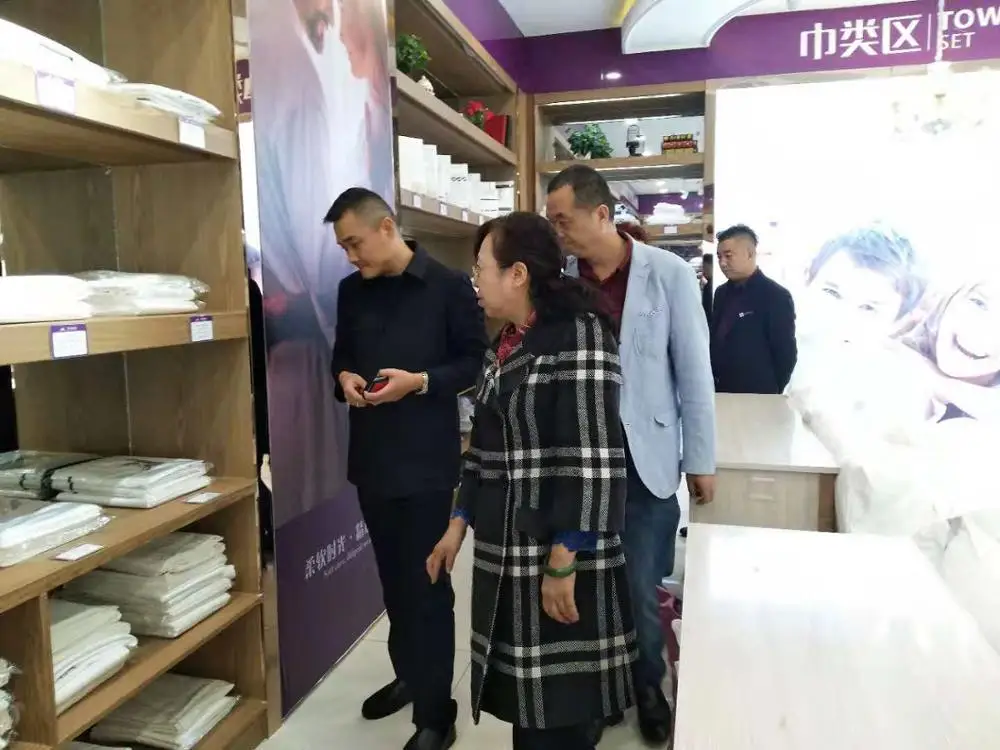 White towels with logo for Westin hotel