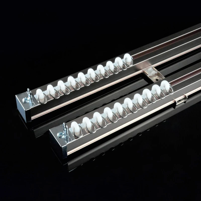 
KIEI 2019 aluminum rail curtain track 6063 t5 industrial extruded aluminium profiles for door &window 