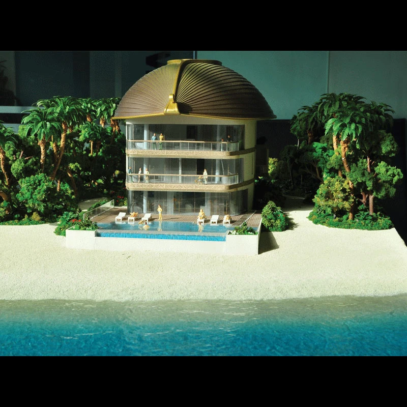 
villa model for holiday and vocation 
