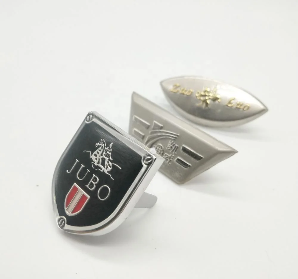 
Custom Brand Metal Logo Sew Metal Labels Metal Plate For Clothing Bag 