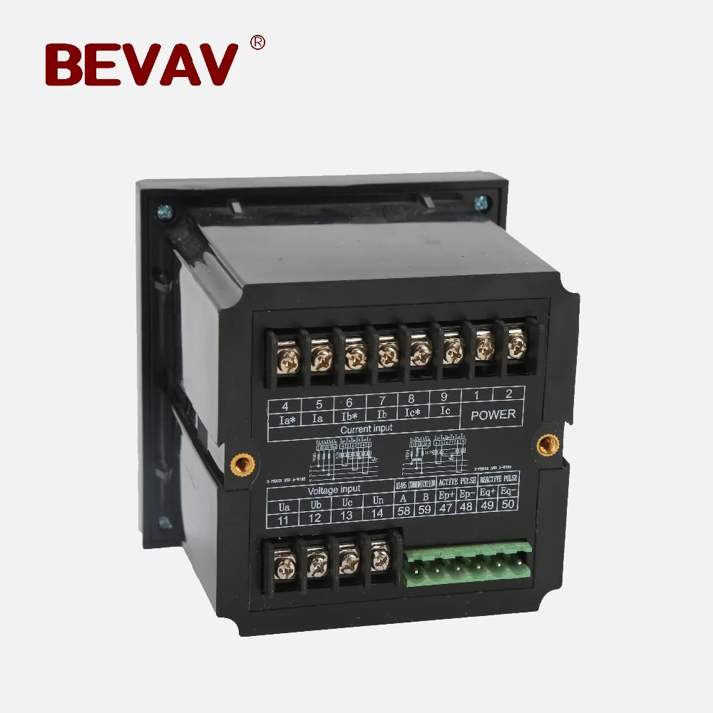 XD194E-9S4 digital  multifunction three-phase energy meter with modbus electricity meter/kwh meter