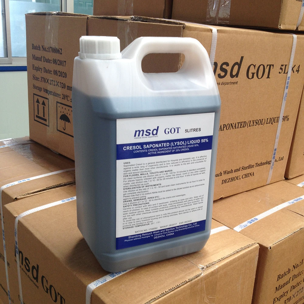 Multipurpose efficient popular cresol soap solution