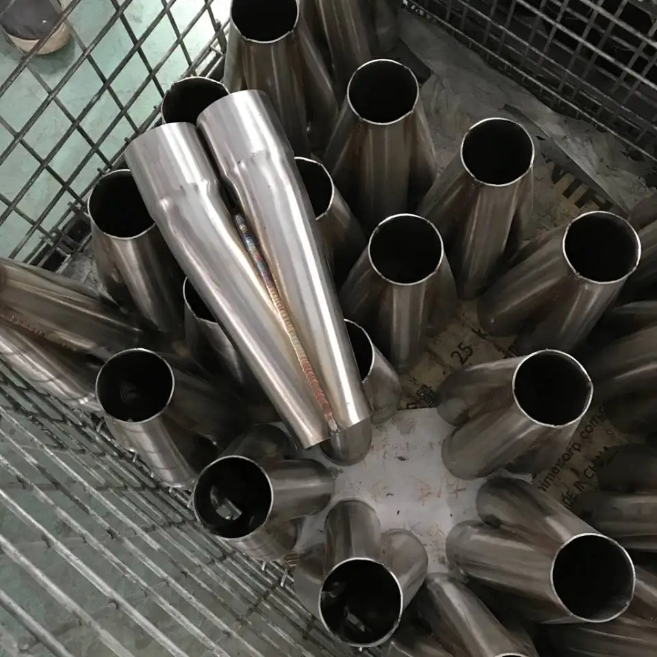 PINOMETAL Custom Stainless Headers 4-1 Merge Collector