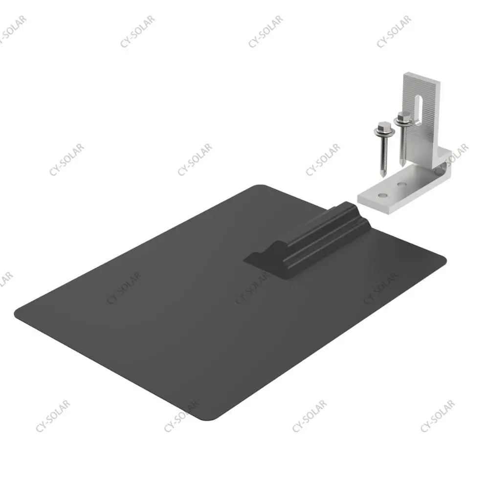 Solar Roof Flashing L foot for Shingle Roof PV Mounted
