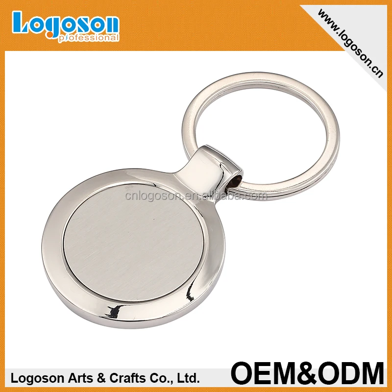 Logoson wholesale custom key chain metal with the sim card promotion keychain with box