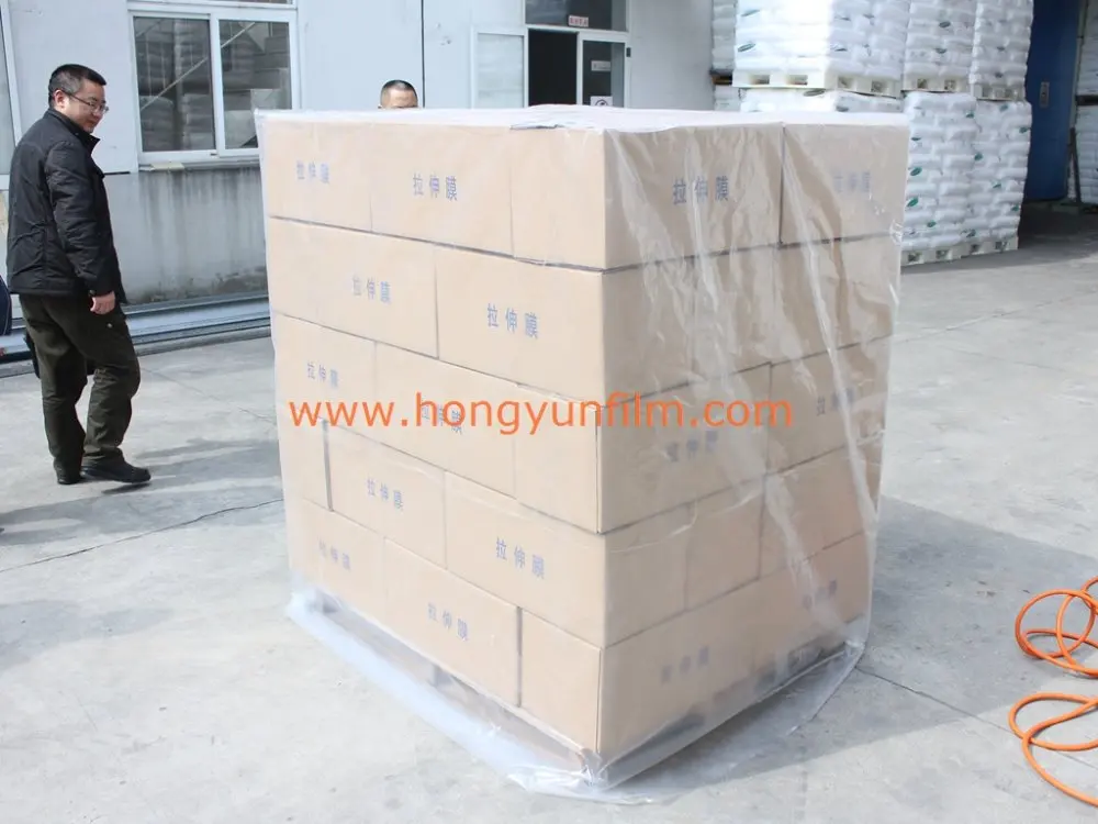 100% Waterproof Reusable plastic film pallet cover