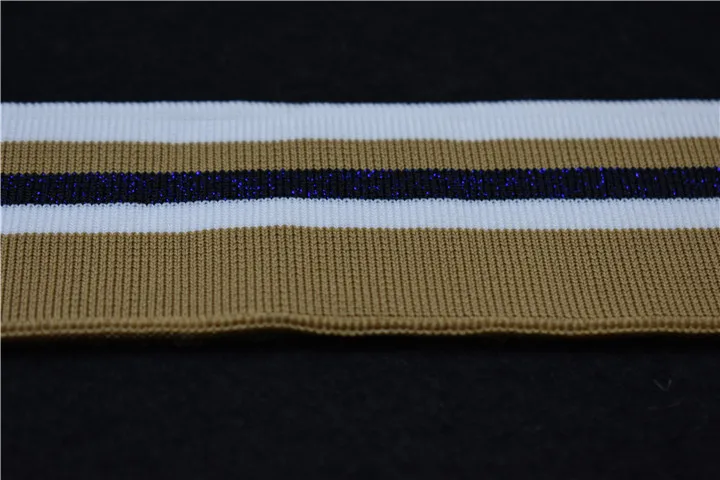 Polyester 1*1  5cm Knitting rib boat