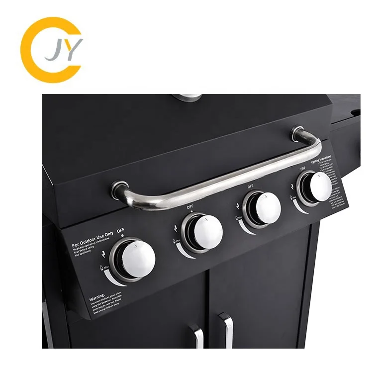 5 main burners Hot Sale commercial gas barbeque grill