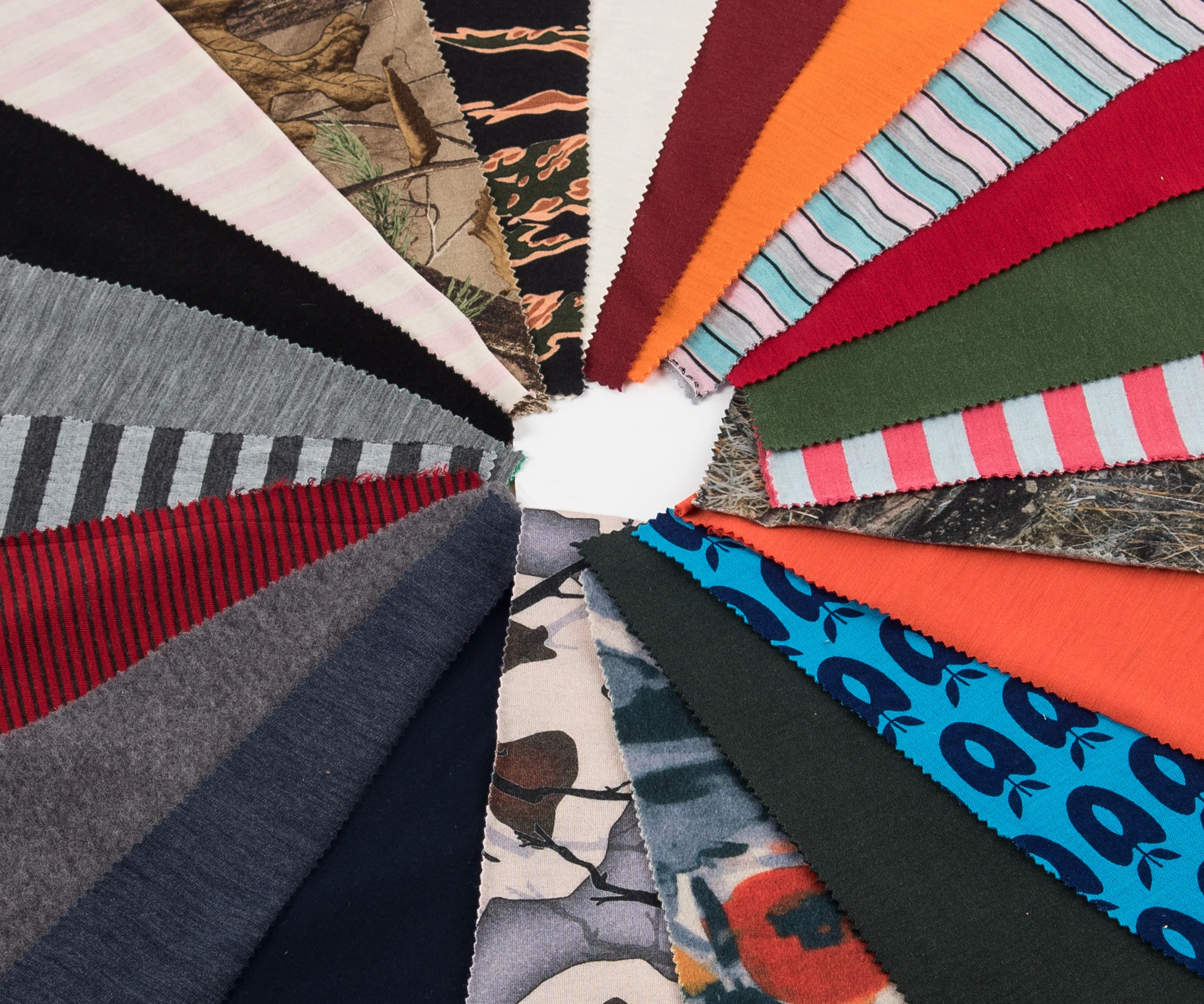 Pure Merino Wool Knitted Fabric Blended Strip Wool Fabric