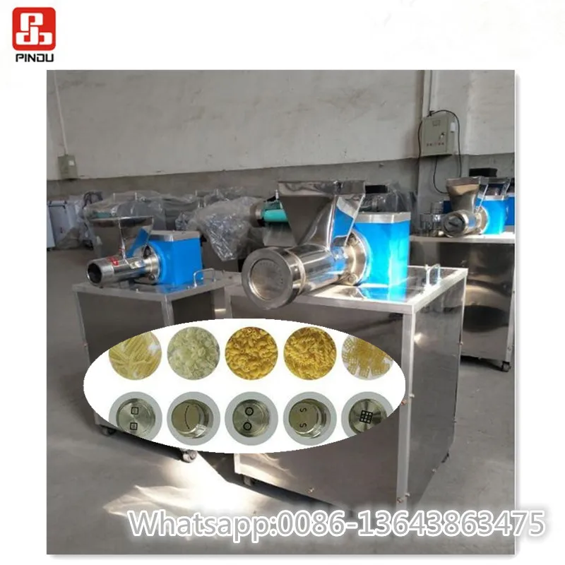industrial spaghetti macaroni pasta noodle extruder maker making machine