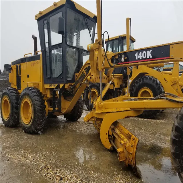 
New model used japan Cat 140k grader motor with good tire , secondhand cat 140k 140g 140h cheap price motor grader for sale 