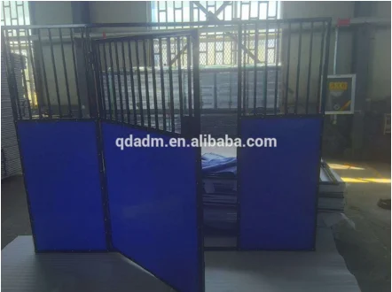 ADM Economical Hot Dip Galvanized Portable PVC Jump Stable Horse Stall With HDPE