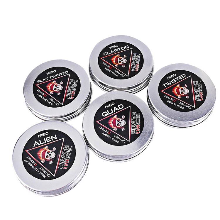 China manufacturer wholesale nichrom vape wire  32G+0.3*0.8FLAT alien coil vape