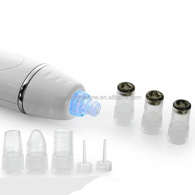 Электрический инструмент красоты лица Pore акне инструмент для очистки Cleanser Черноголовых вакуумный Удалить машина удаления