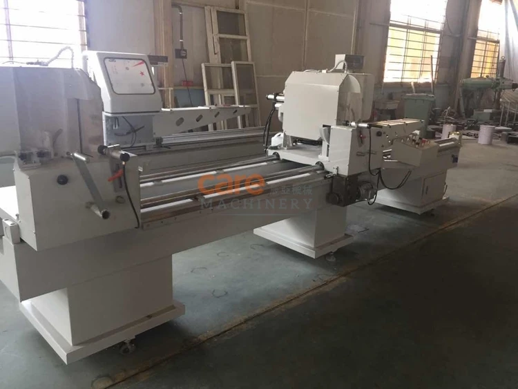 Double Head Aluminum Window Profile Precision Cutting Saw Machine