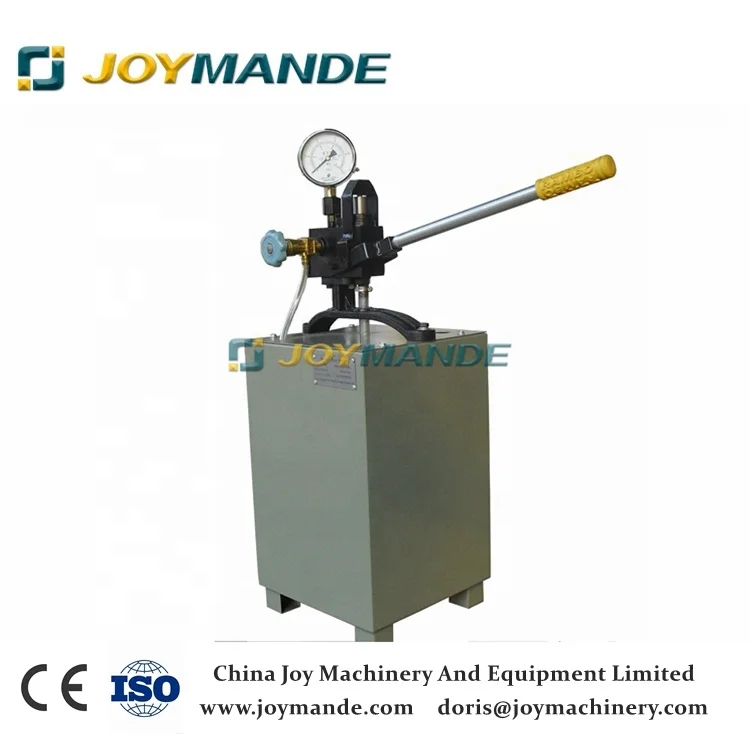 High Pressure Manual Test Pump / Valve Pressure Testing