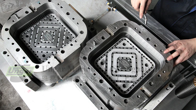 
Multi Cavities Productive UNGAR Aluminium Foil Container Making Machine Punch Forming Mould with Pneumatic System for Container 