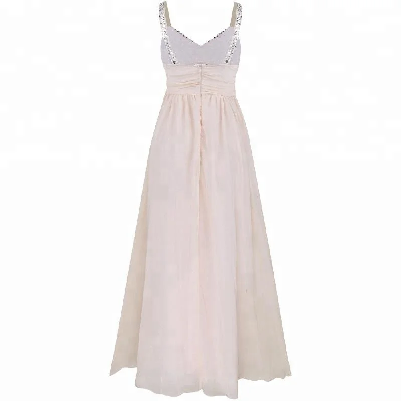 Wholesale Fashion Sleeveless Sequin Bust Women Sexy Party Dress