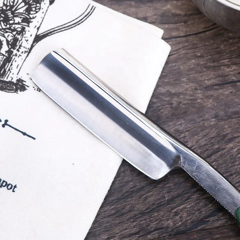 Cut Throat Shaving Straight Razor Carbon Steel Barber Sharpen Straight Razor Shave German Safty Shaver Throat Razors