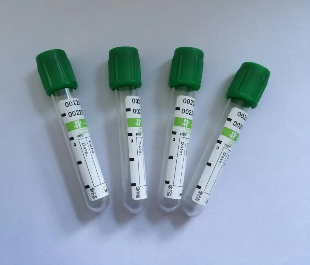 
Lithium/Sodium Heparin blood collection tube 3ml 