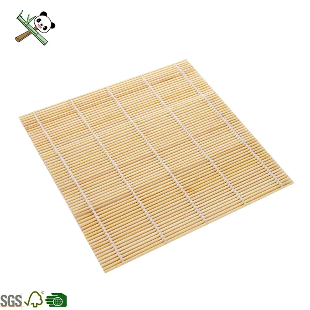 Японский Красочные суши Используйте 24*24 см натурального бамбука суши подвижного коврик