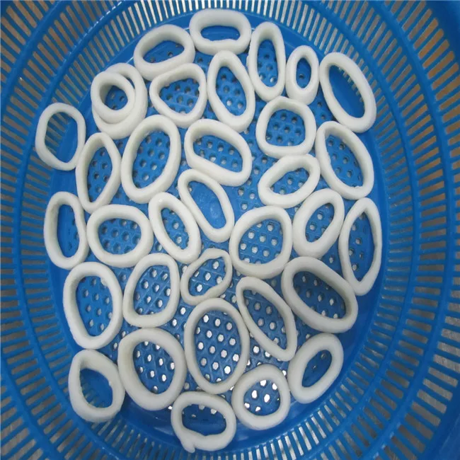 Frozen blanched Squid Ring IQF ilex argentines todarodes for sell