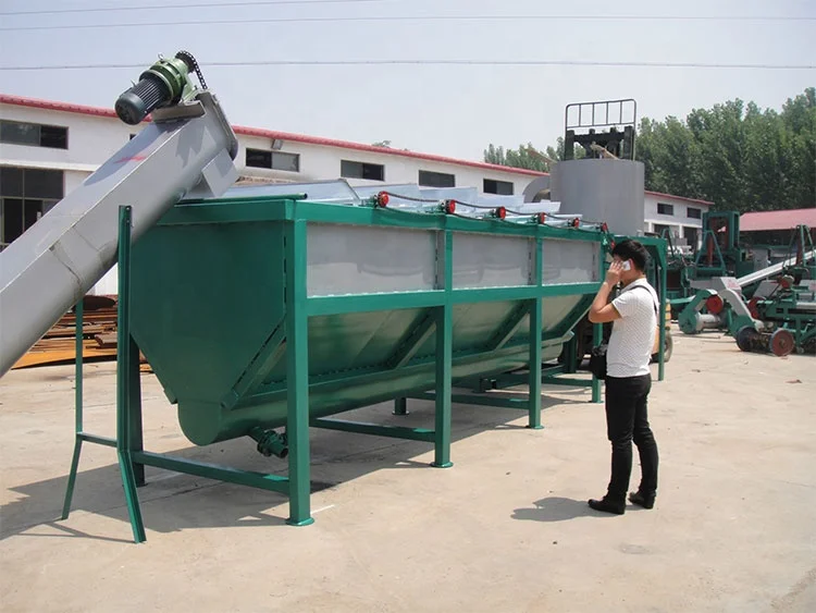 pet bottle washing line/waste plastic recycling machine