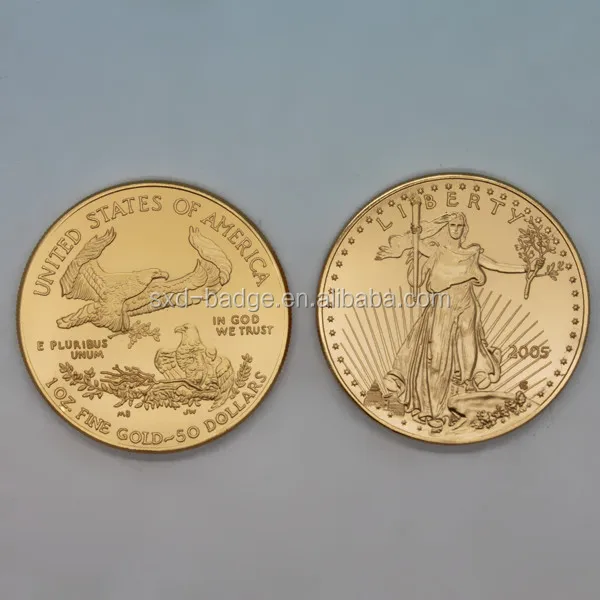 
2018 hot sales 1OZ gold coin American eagles reserve value coin 