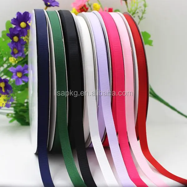 Ribbon factory customize custom printed grosgrain ribbon