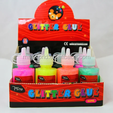 60ml Scrapbooking stationary craft metallic glitter glue