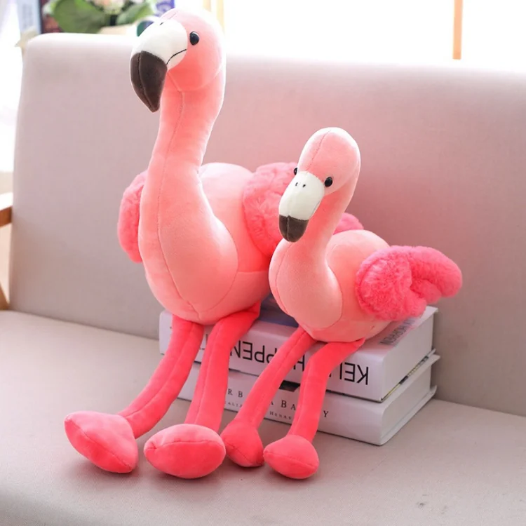 Hot sale custom stuffed plush pink flamingo soft plush toy flamingo for gifts