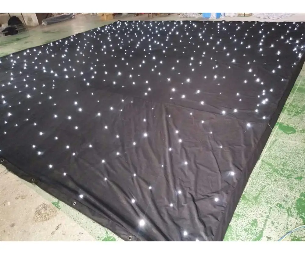 free logo large rgb led display wrgb led star curtain for stage backdrop full color 3d led display