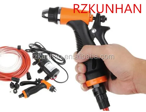 12v electric Self-priming Factory Price Portable Car Wash Pump high pressure car washing machine