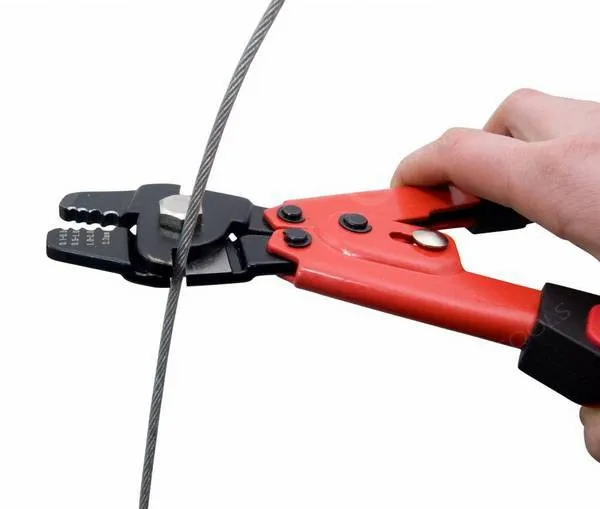 8 inch 0.5-1.6mm crimping Precision Swager Cutting Plier Tool for fishing